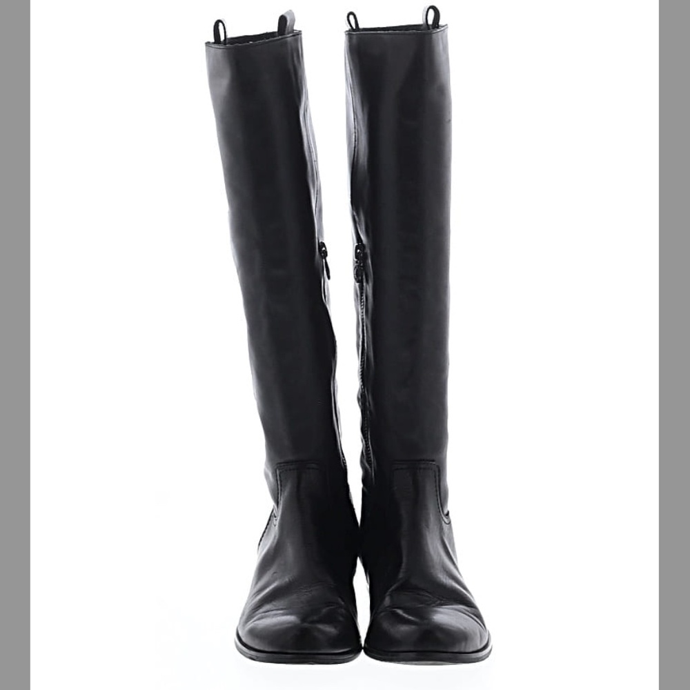Max Studio Leather Riding Boots, Size 8.5 - Picture 2 of 9